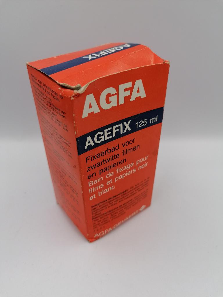 agfa agefix 125ml fixer darkroom material DOKA, Ophalen of Verzenden, Gebruikt