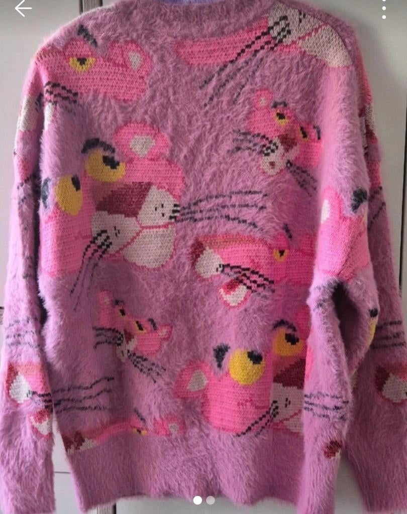 Pink panter trui, Ophalen of Verzenden, Zo goed als nieuw, Roze