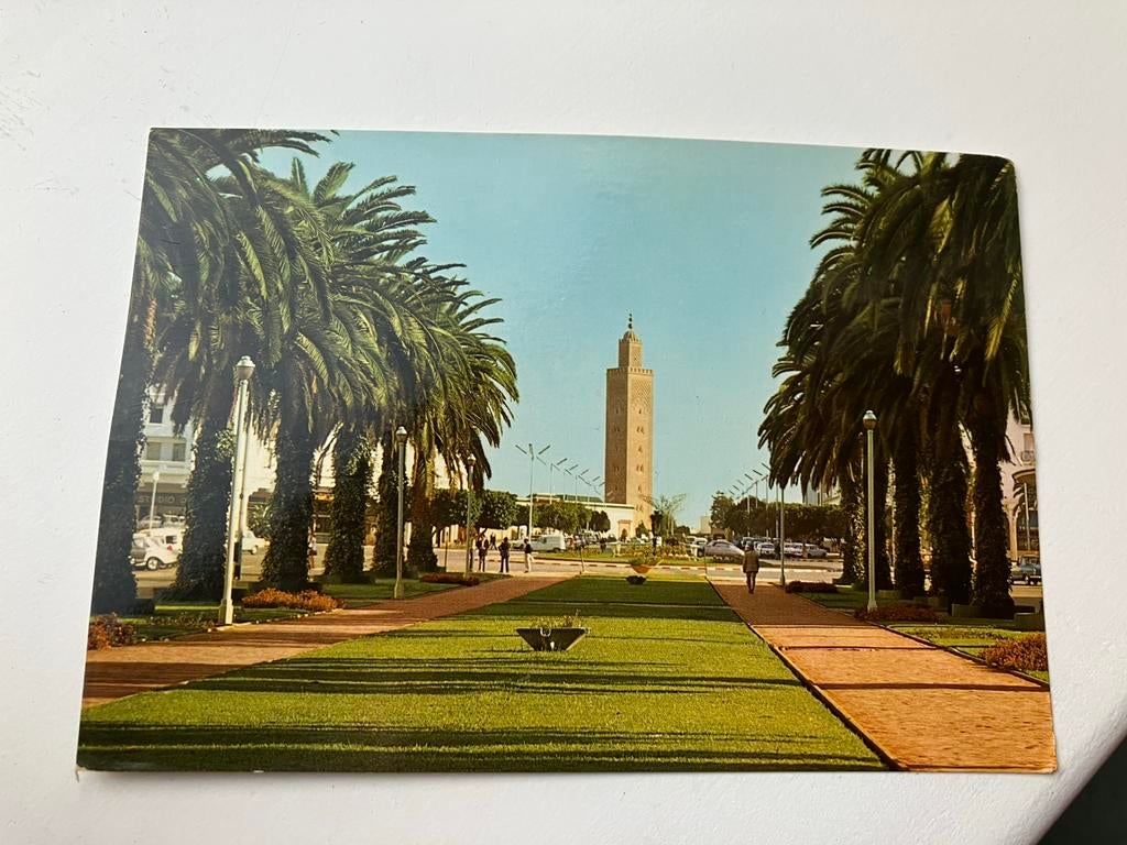 Ansichtkaart Marokko, rabat, Verzamelen, Ansichtkaarten | Buitenland, Ophalen of Verzenden, Buiten Europa