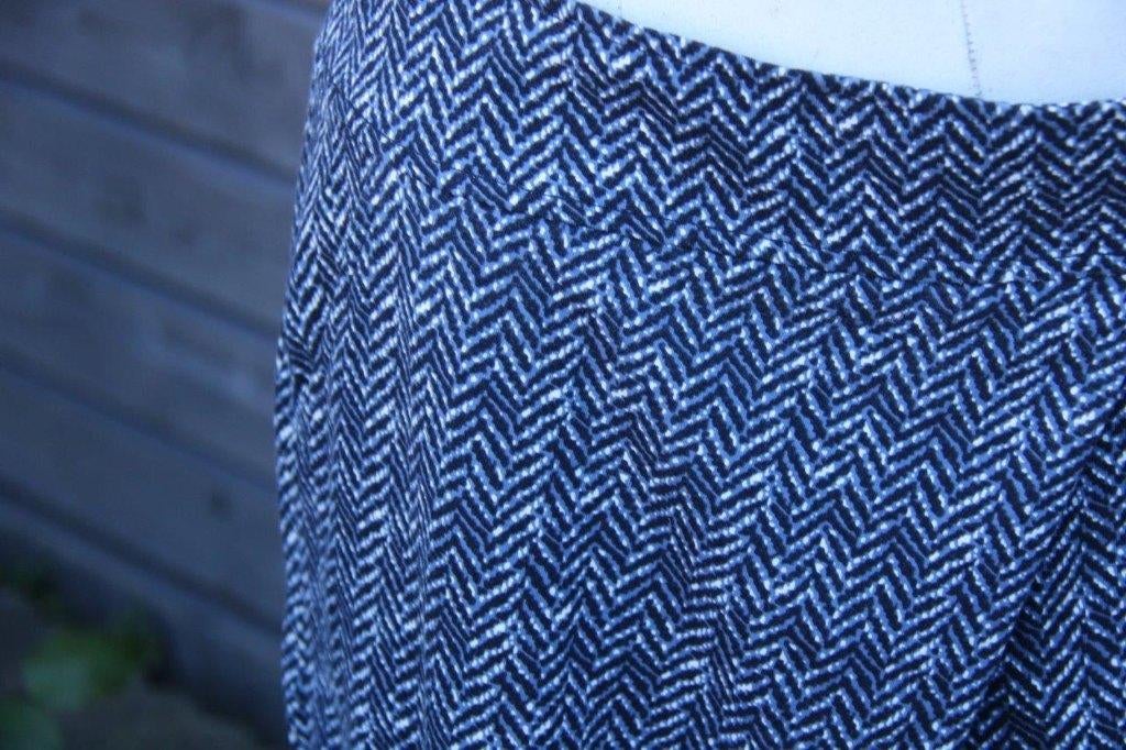 Rok blauw/ wit Purdey mt L Vaste prijs, Blauw, Maat 42/44 (L), Ophalen of Verzenden, Zo goed als nieuw