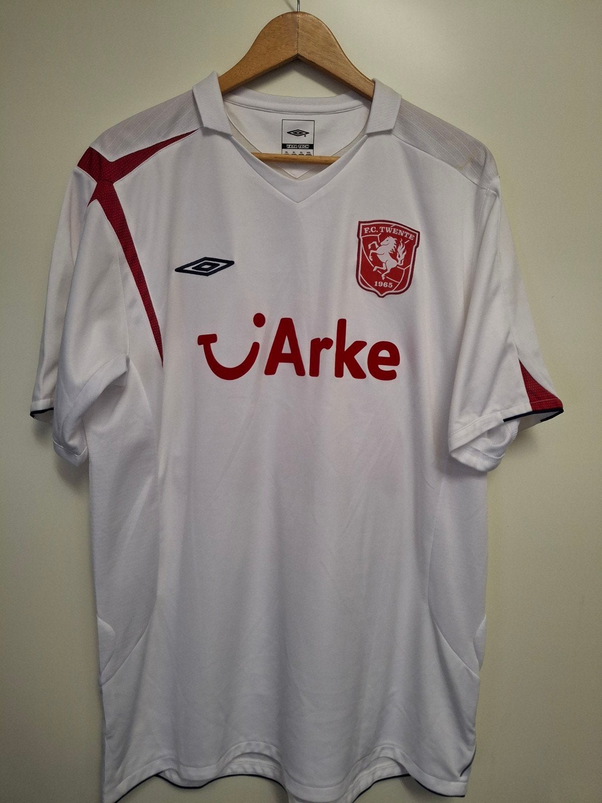 Fc Twente Match Worn Uitshirt 2006-2007 Intertoto cup, Ophalen of Verzenden, Zo goed als nieuw, F.C. Twente, Shirt