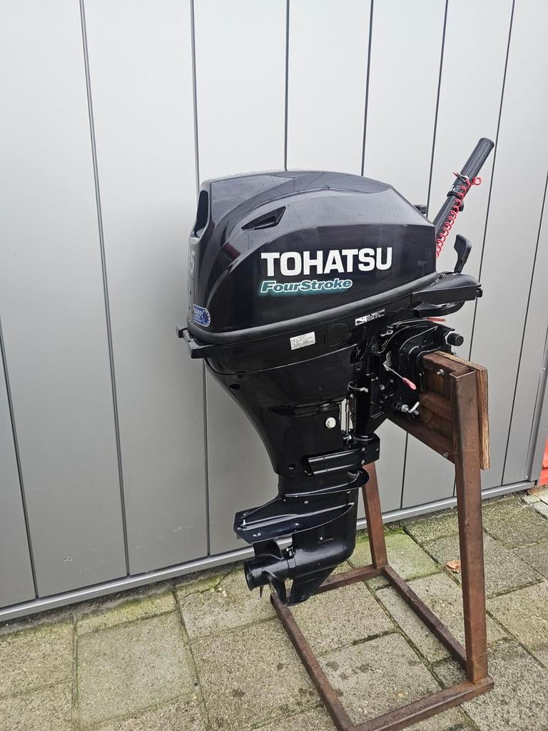 TOHATSU 15 pk 4TAKT  KORTSTAART IN  NETTE STAAT, Ophalen, 10 tot 30 pk, Gebruikt, Viertaktmotor