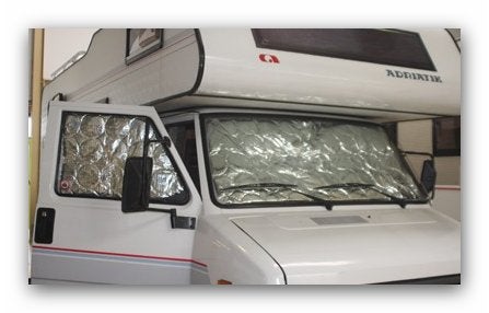 Raam isolatie matten Fiat ducato 280 290 j5 iso mat voo ruit, Caravans en Kamperen, Verzenden, Gebruikt