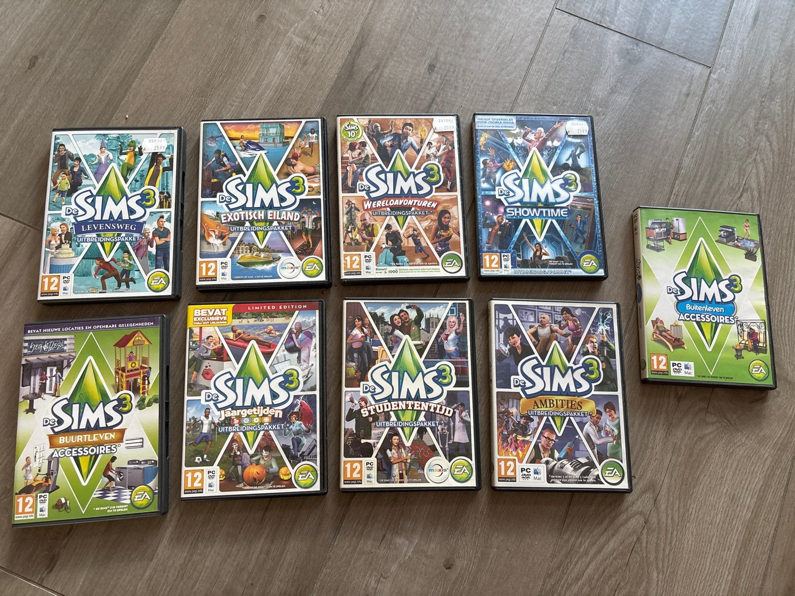 De Sims 3 Spellen en Uitbreidingspakketten - Z.G.A.N., 1 speler, Ophalen of Verzenden, Zo goed als nieuw, Vanaf 12 jaar