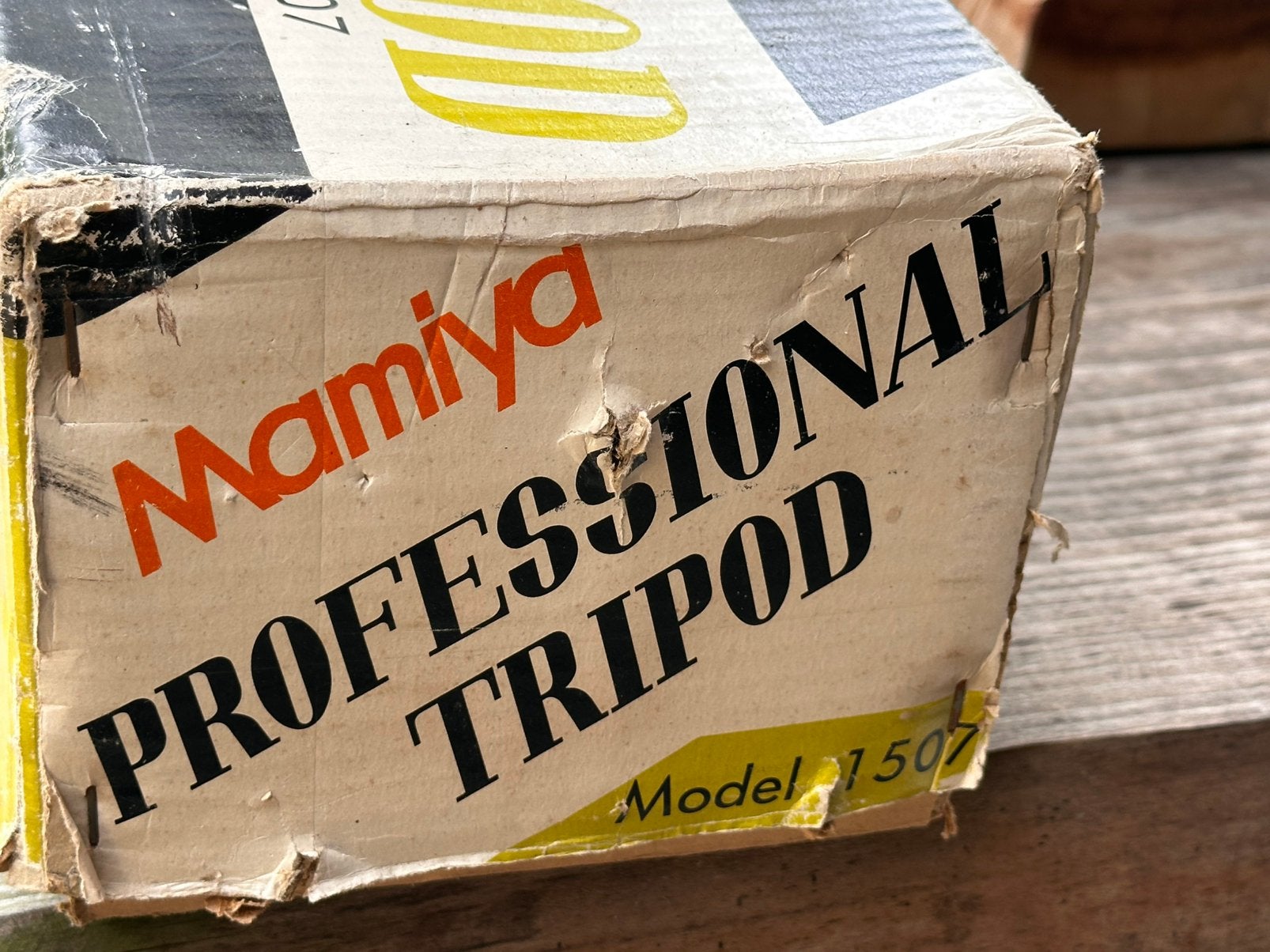 Statief  model 1507 een oudje MAMIYA, Ophalen, Zo goed als nieuw, Driepoot
