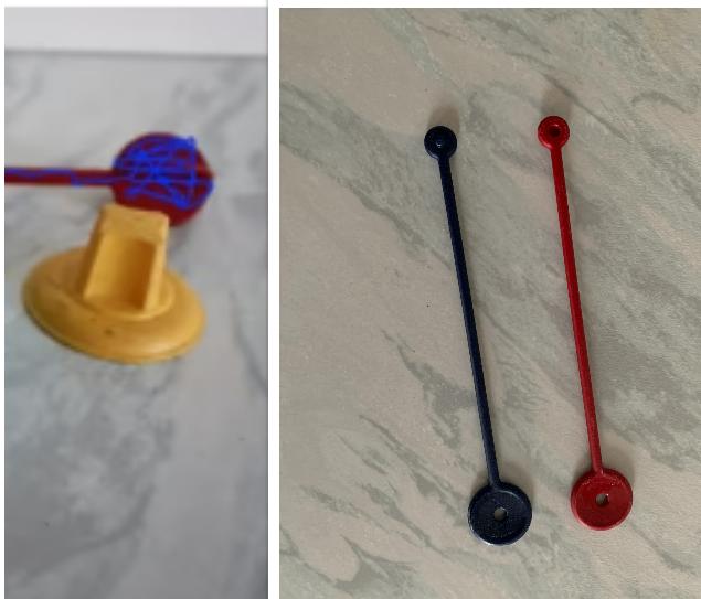 Tupperware Schuursponshouder geel en theelepels 2x, Huis en Inrichting, Keuken | Tupperware, Ophalen of Verzenden, Blauw, Overige typen