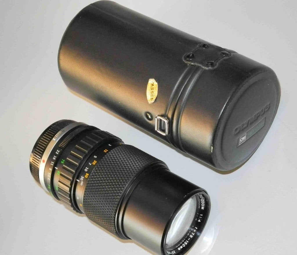 Olympus Auto-Zoom Zuiko 75-150 OM, Olympus, Autofocus, Telelens, Ophalen of Verzenden