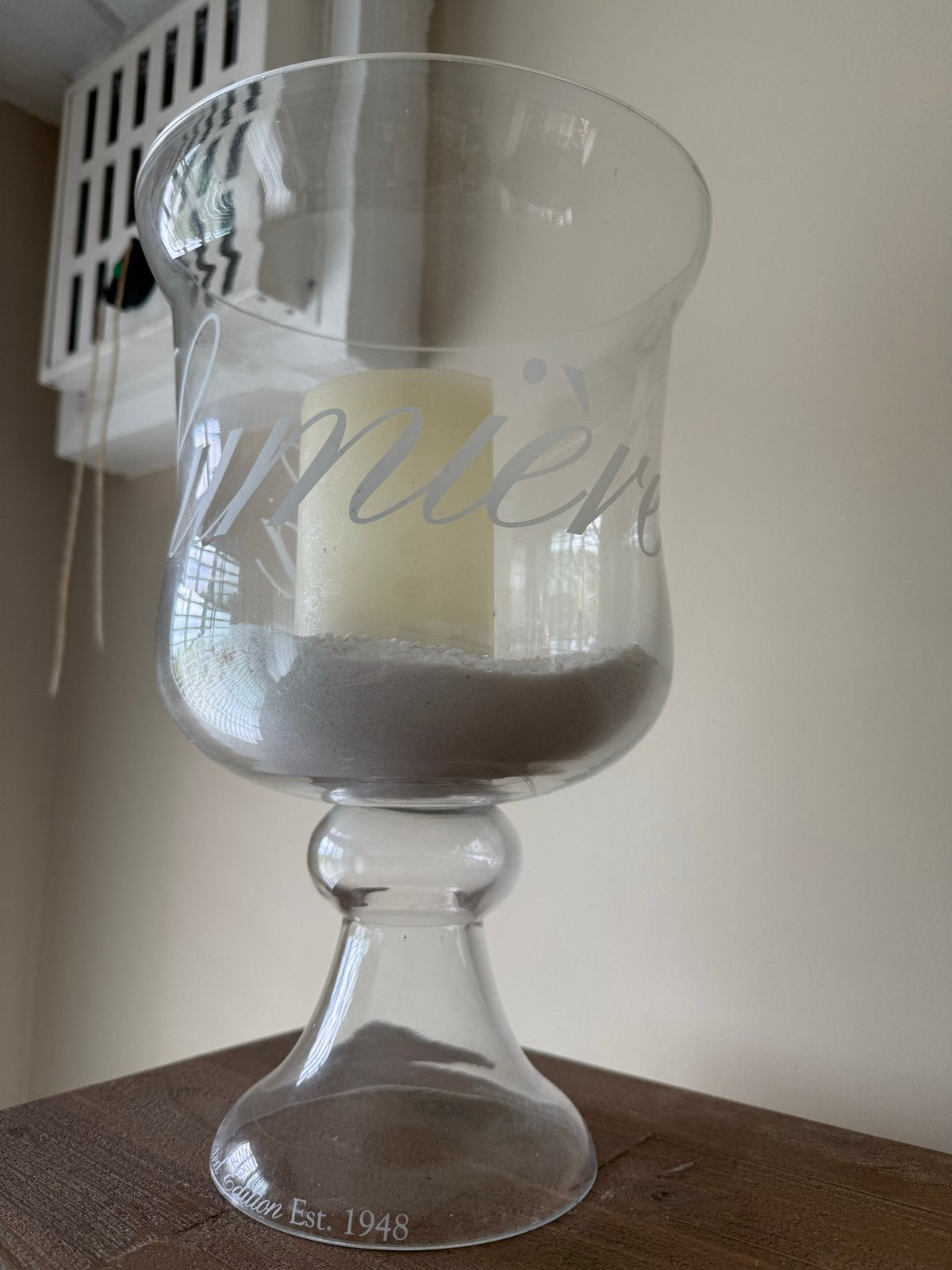 *Z.G.A.N. RIVIERA MAISON LUMIERE WINDLICHT*, Ophalen, Windlicht, Rivièra Maison, Glas