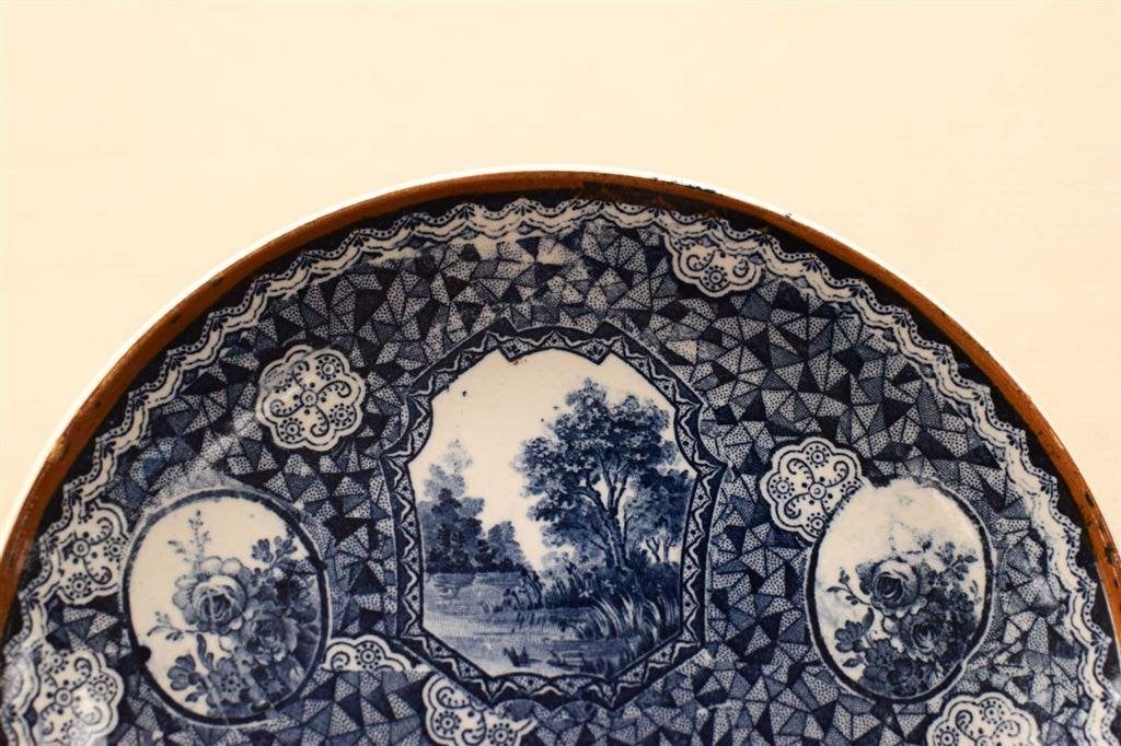 Porseleinen wandbord 45277, Ophalen of Verzenden, Gebruikt