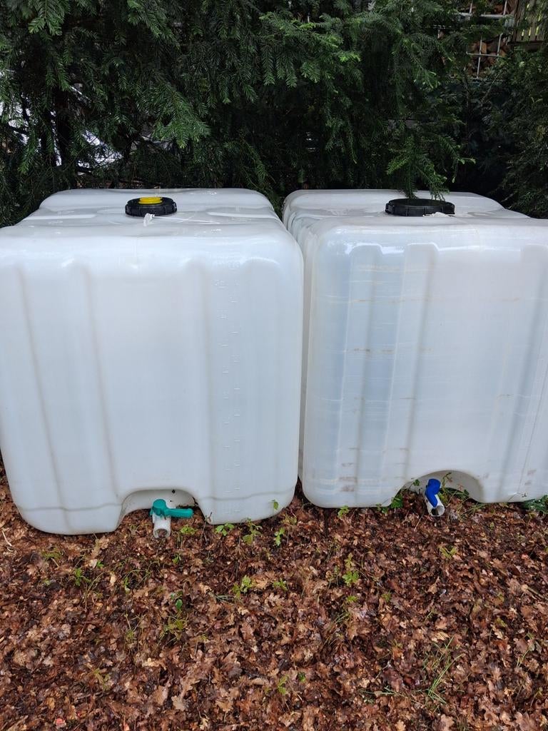 Ibc vat 1 stuk 1000 liter, 150 liter of meer, Ophalen