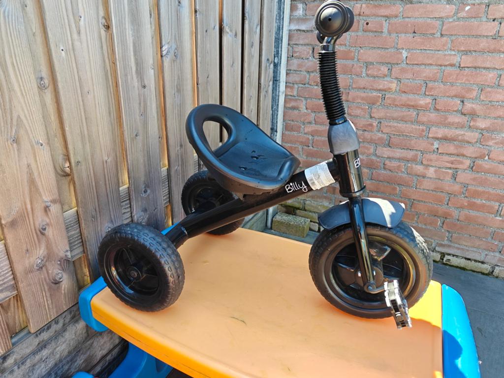 Billy driewieler, Ophalen, Zo goed als nieuw, Terugtraprem, Billy