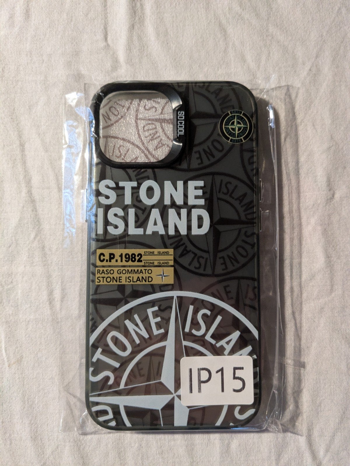 Stone Island hoesje iPhone 15! - Nieuw, Telecommunicatie, IPhone 15, Nieuw, Hoesje of Tasje, Ophalen of Verzenden
