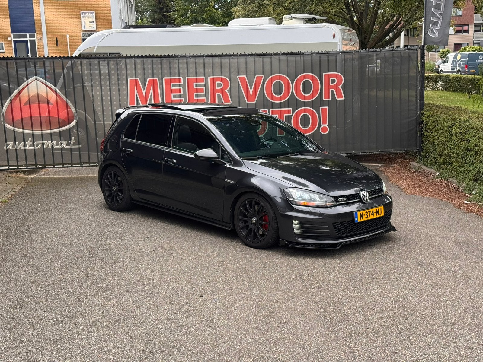 Vw Golf 7 2l GTD DSG Pano carplay ambilight distributie new, Euro 5, Parkeerassistent, Leder, Diesel