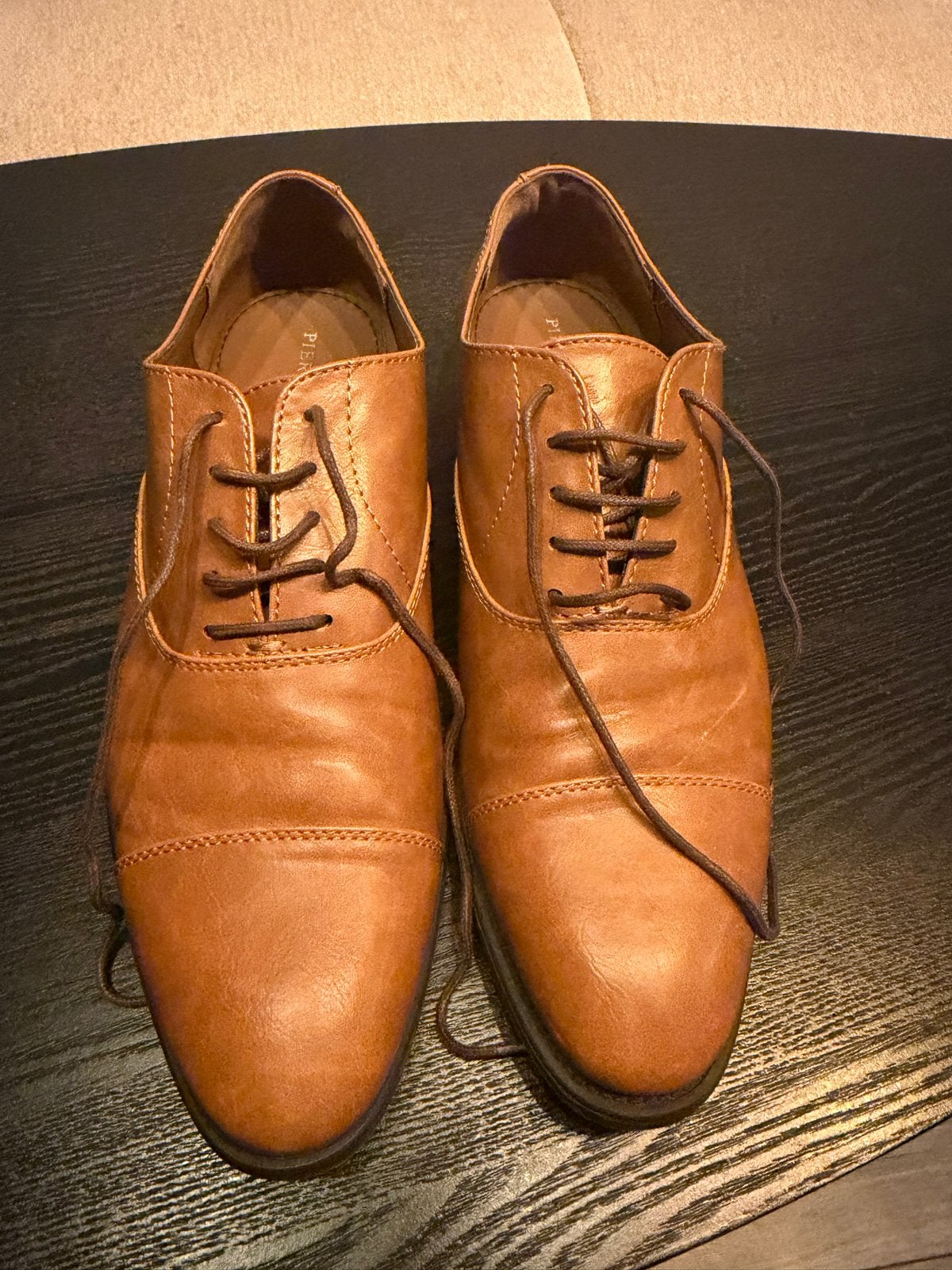 Pier One Nette Schoenen - Cognac Bruin - Maat 42, Ophalen of Verzenden, Zo goed als nieuw, Bruin, Veterschoenen