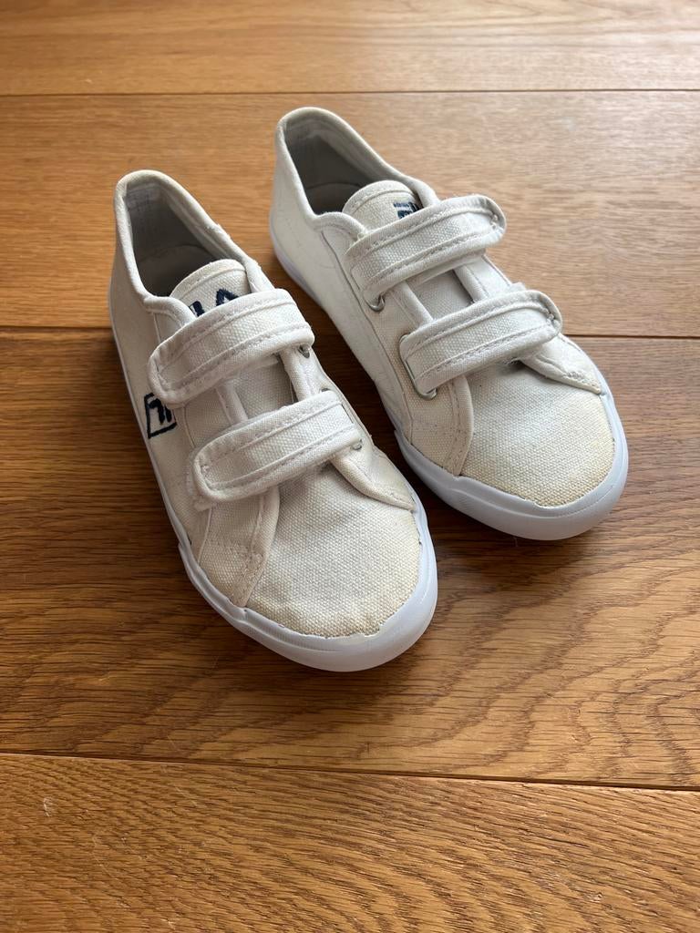 Witte Fila gymschoenen / sneakers met klittenband - Maat 33, Ophalen, Jongen of Meisje, Schoenen, Gebruikt