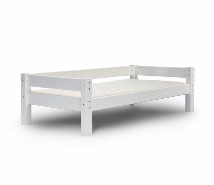 Toby 1-persoonsbed - 90x200 - Wit, Niet ingevuld, Niet ingevuld, Niet ingevuld