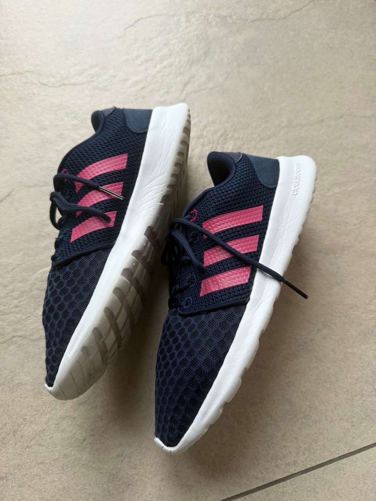 Sportschoenen dames merk adidas model lite racer maat 38, Blauw, Ophalen of Verzenden, Sneakers of Gympen, Gedragen