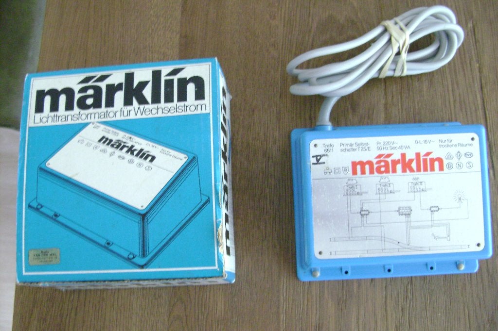 Marklin 6611 Lichttransformator., Hobby en Vrije tijd, Modeltreinen | H0, Gebruikt, Ophalen of Verzenden, Märklin, Transformator of Voeding