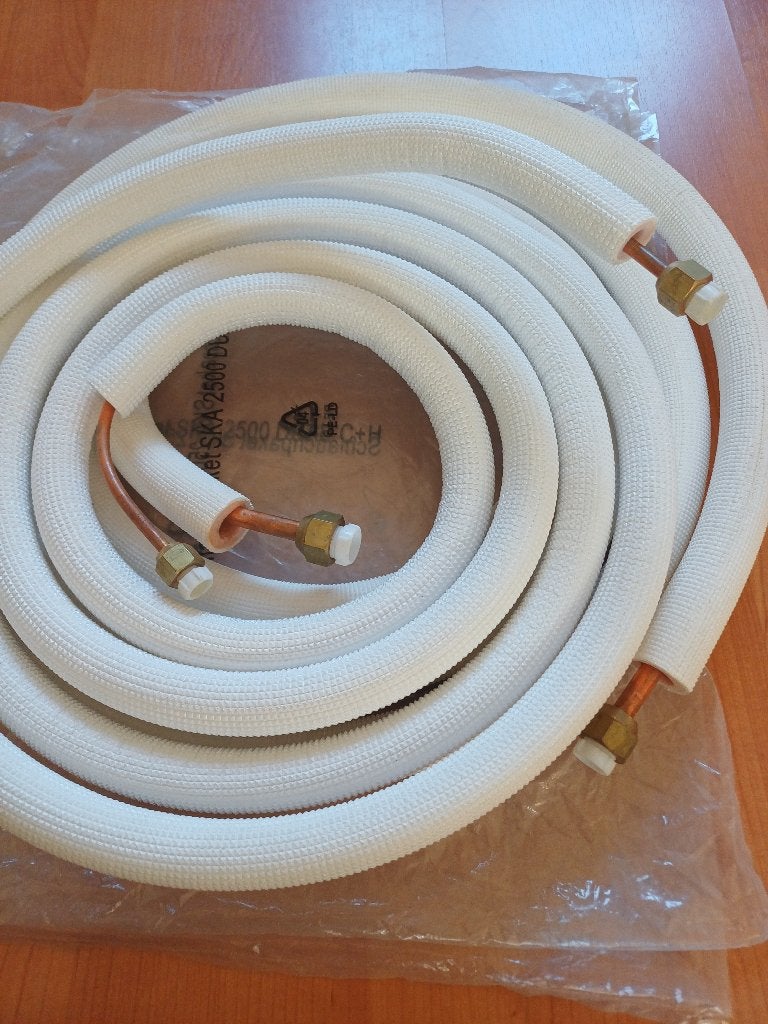 Nieuwe Airco leiding 4 meter 1/4 en 3/8 Koelleiding wartels, Ophalen, Minder dan 60 m³, Nieuw, 3 snelheden of meer