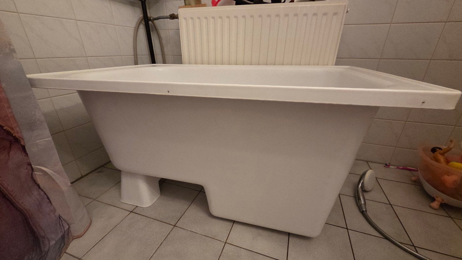 Gebruikt zitbad - wit, Ophalen, Gebruikt, Met bad