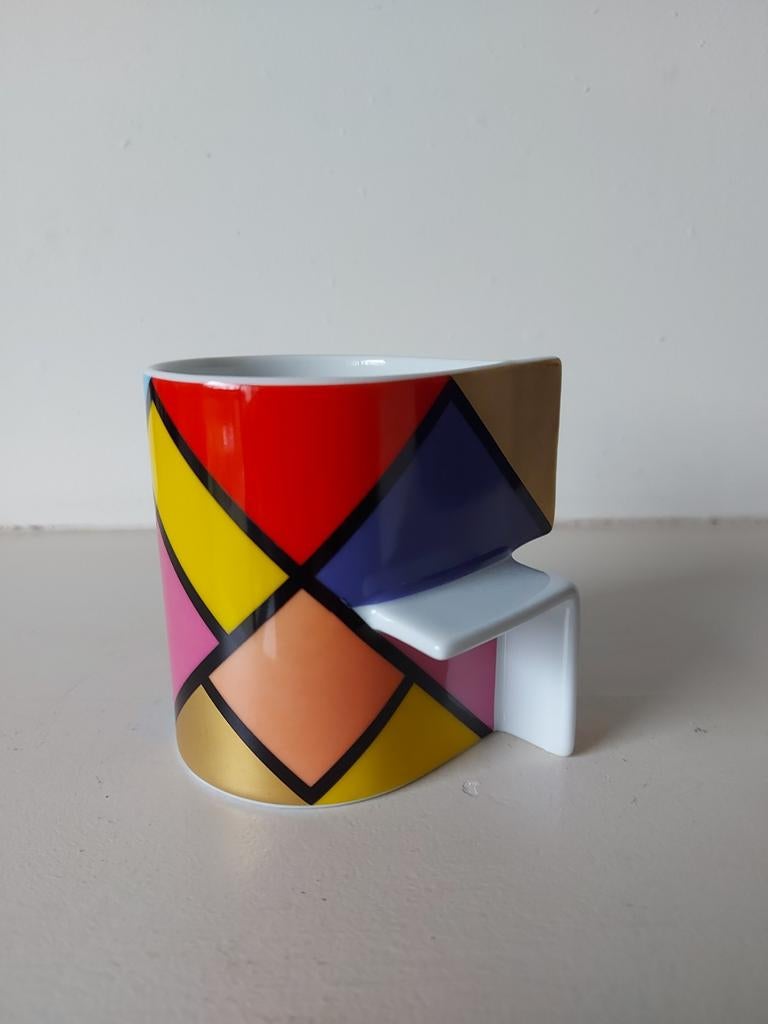 Rosenthal Künstlertasse nr 26 Jan van der Vaart beker mok, Ophalen of Verzenden