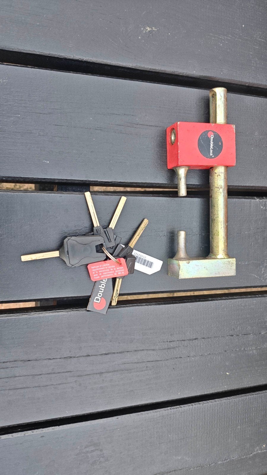 DoubleLock Condor disselslot met sleutels, Ophalen, Gebruikt