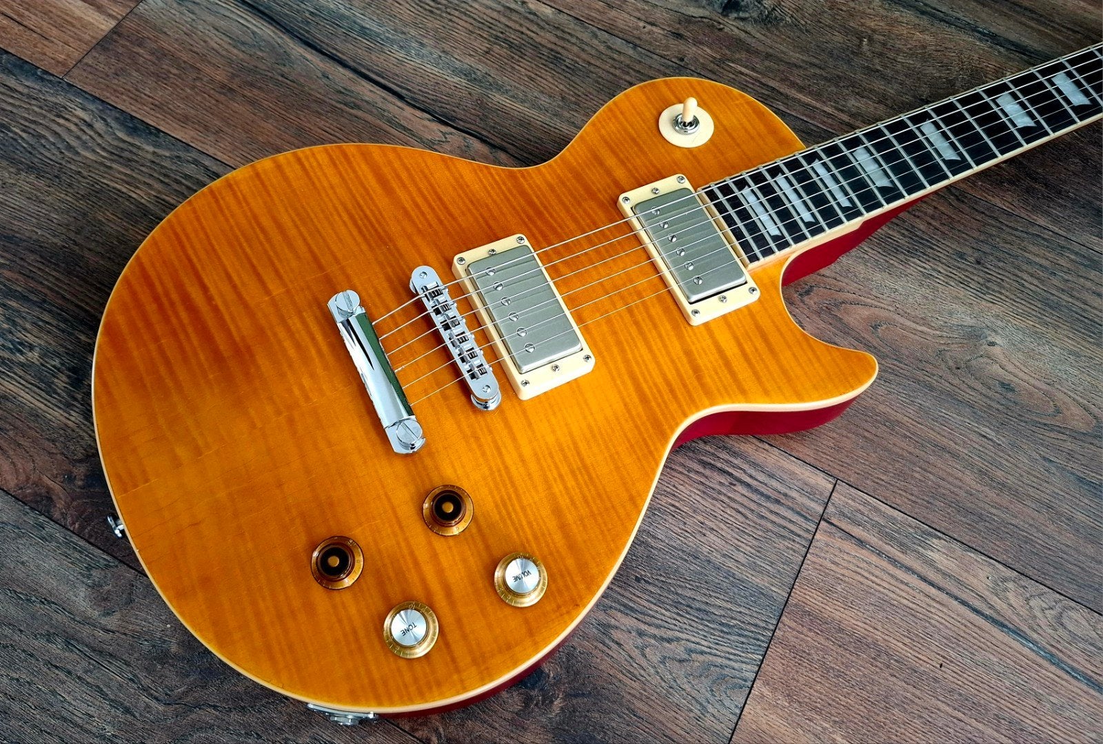 Les Paul met "Greeny" specs, Muziek en Instrumenten, Snaarinstrumenten | Gitaren | Elektrisch, Ophalen of Verzenden, Zo goed als nieuw