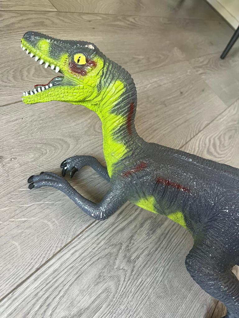 Grote realistische dinosaurus speelgoed - Velociraptor, Ophalen, Nieuw, Jongen
