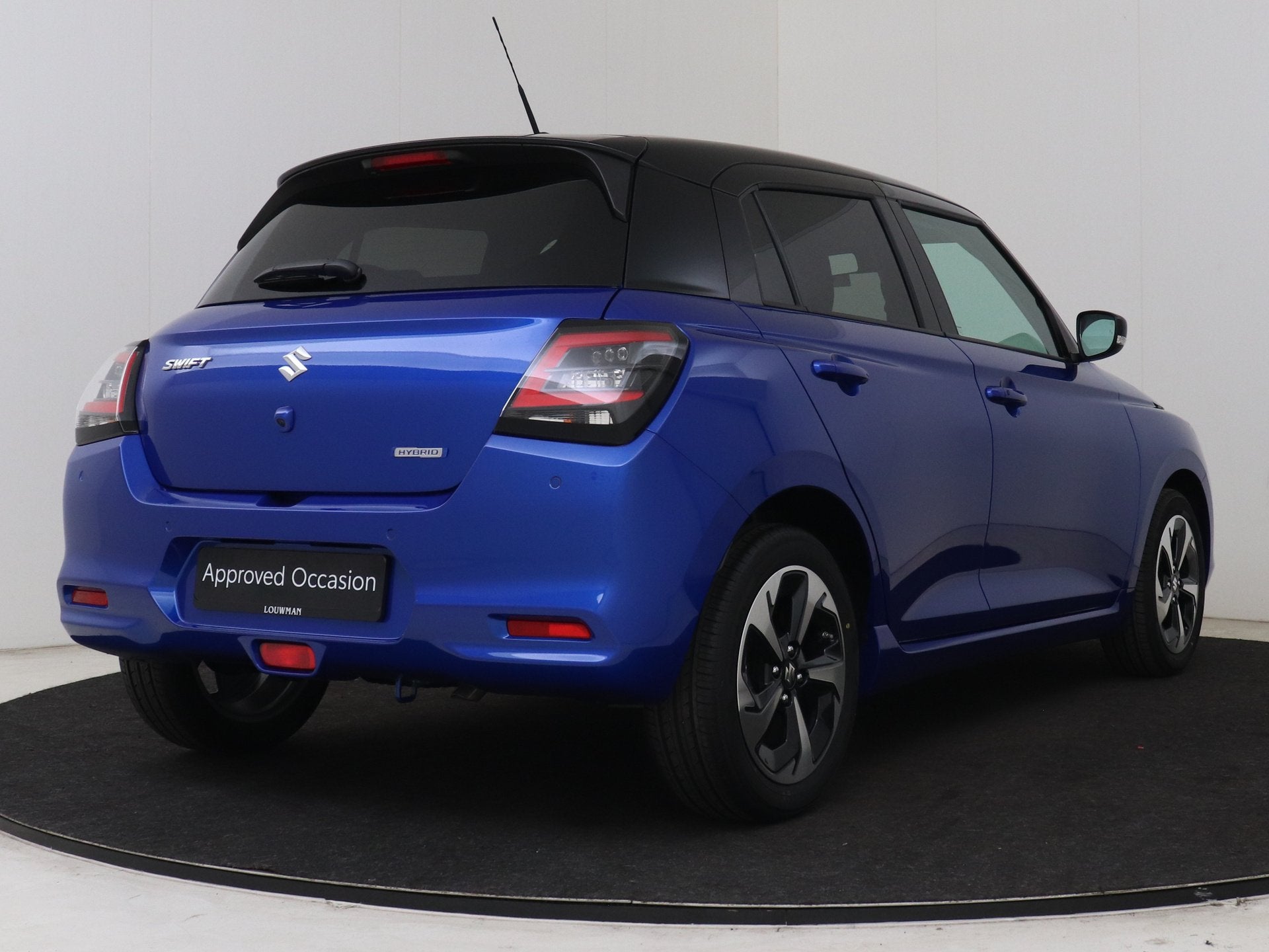 Suzuki Swift 1.2 Style Smart Hybrid *NIEUW* (bj 2026), Auto's, Voorwielaandrijving, Stof, Zwart, Blauw