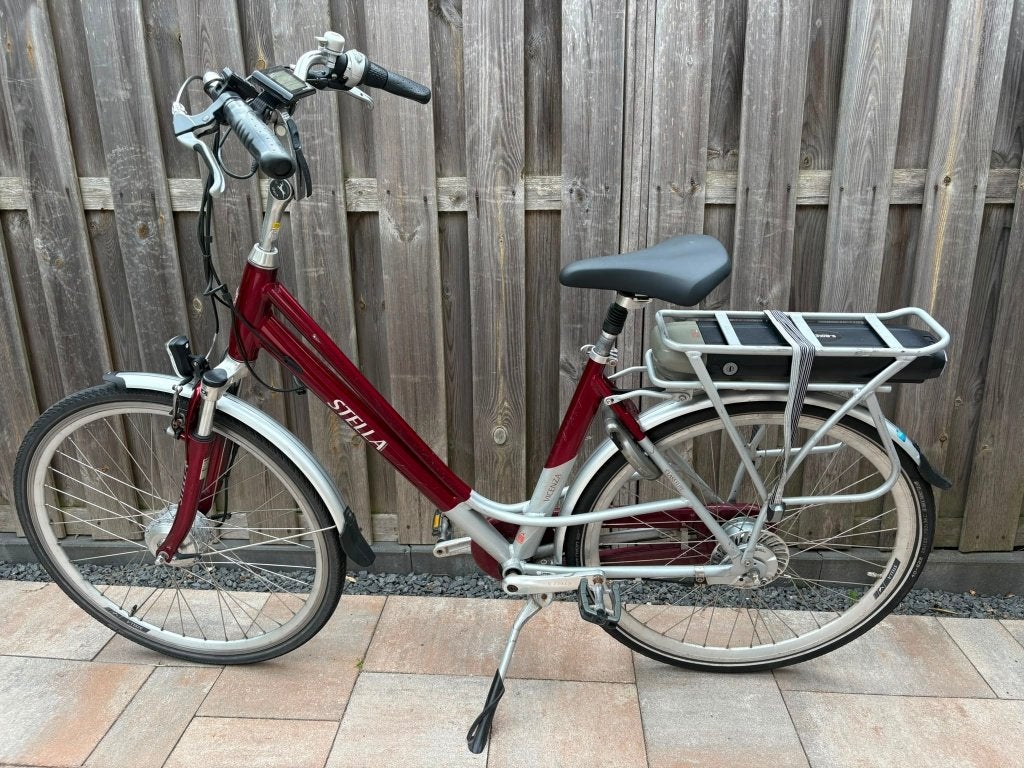 Stella Vincenza kleur rood, Gebruikt, Versnellingen, 50 tot 53 cm, Ophalen