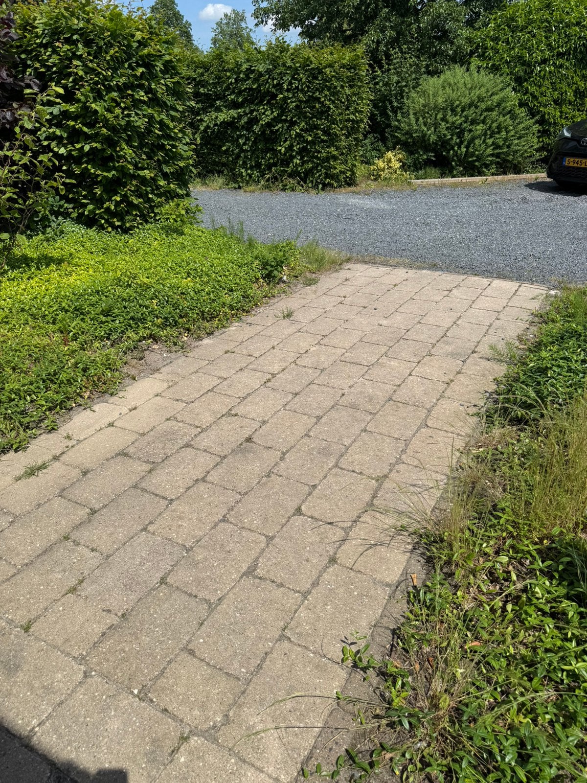 Tuin stenen gratis af te halen, Tuin en Terras, Tegels en Klinkers, Ophalen, Zo goed als nieuw, Beton, Klinkers