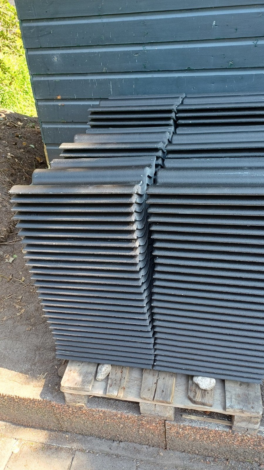 Nieuwe Nelskamp dakpannen -zwart longlife, Ophalen, Steen of Klei, Zwart, Nieuw