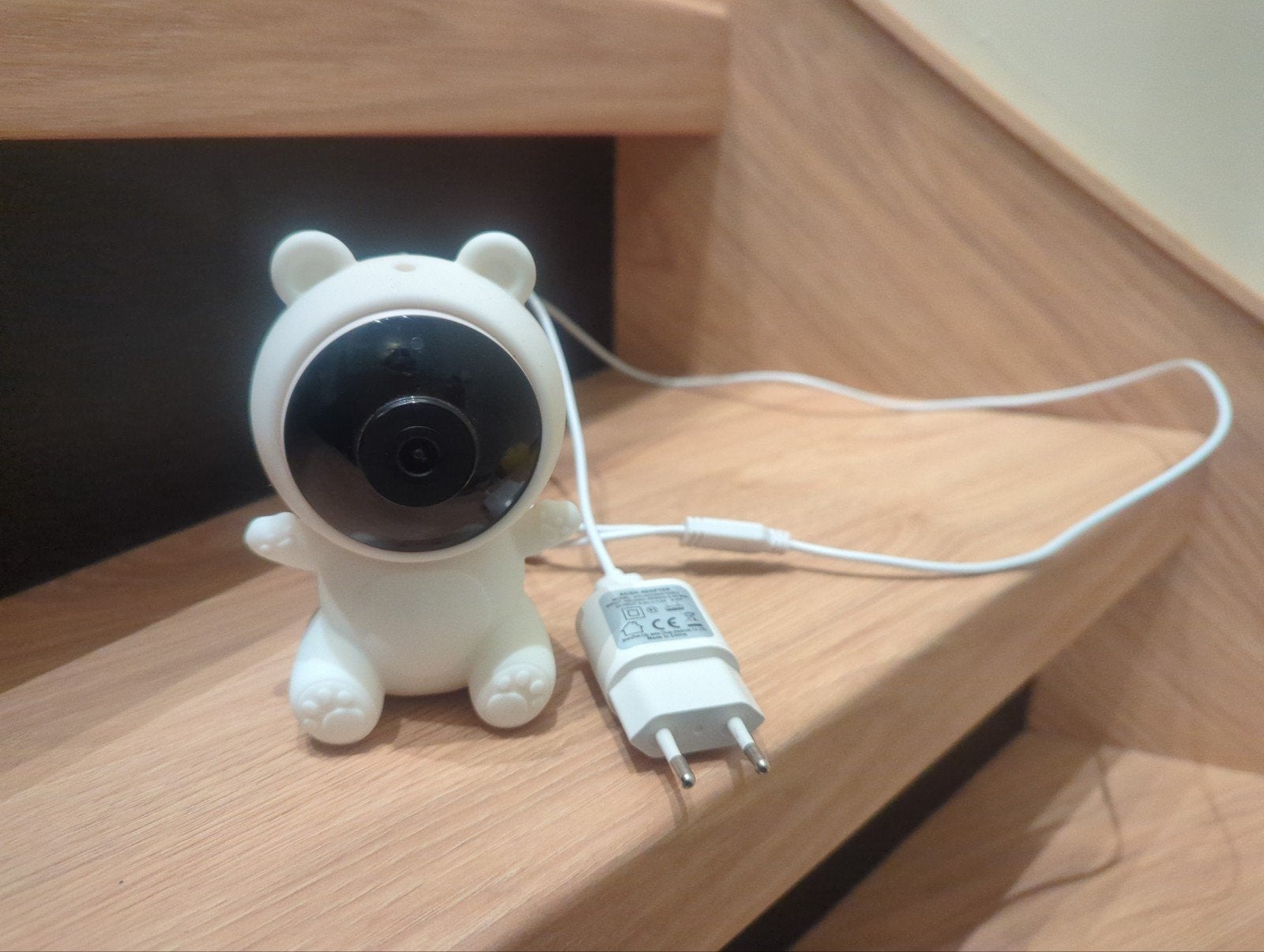 Bluetooth Babyfoon met camera en oplader, Ophalen of Verzenden, Gebruikt, Minder dan 100 meter, Camera