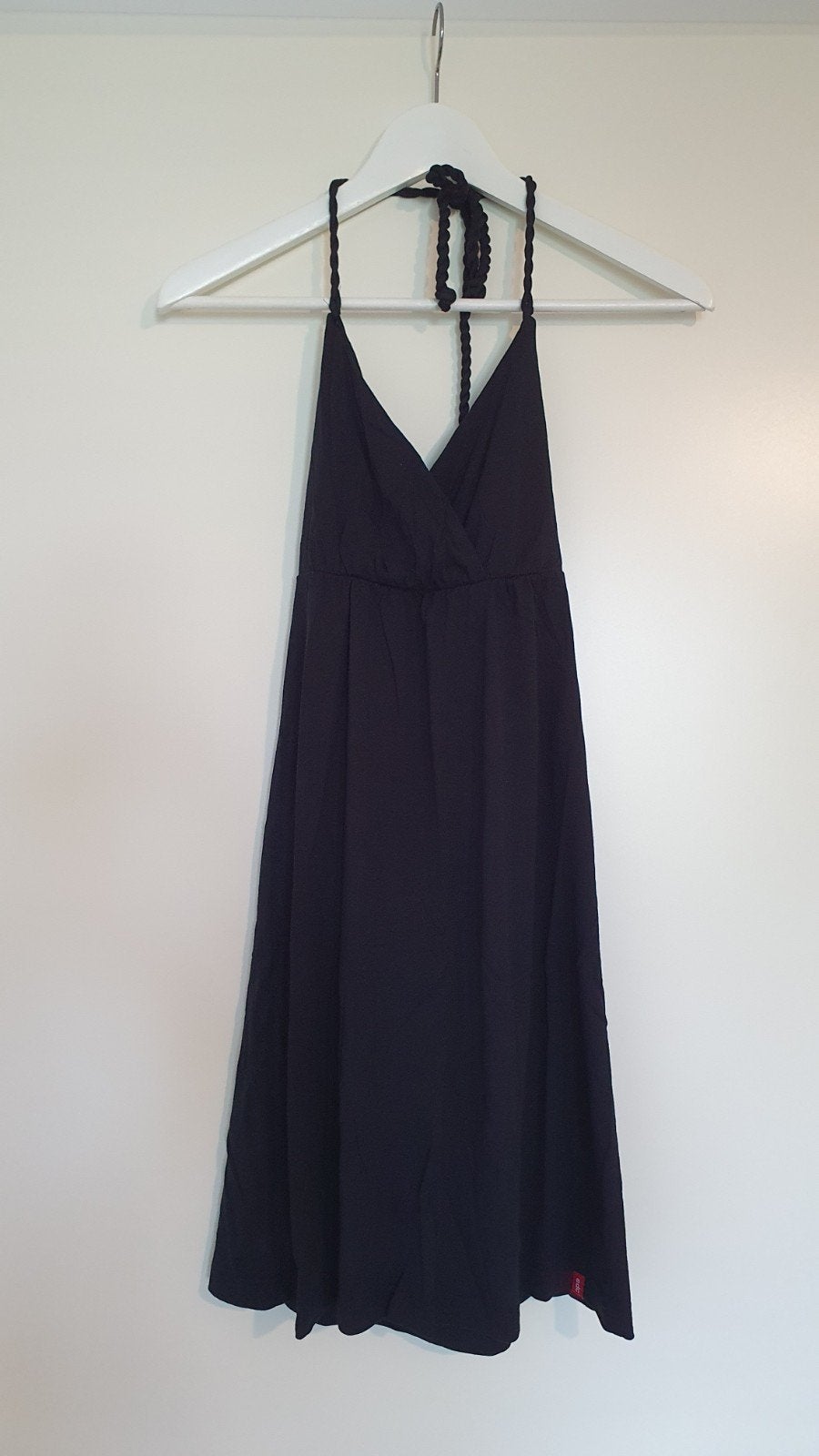 EDC Esprit zomerjurkje zwart maat XS valt als S, Zwart, Ophalen of Verzenden, Zo goed als nieuw, Maat 34 (XS) of kleiner