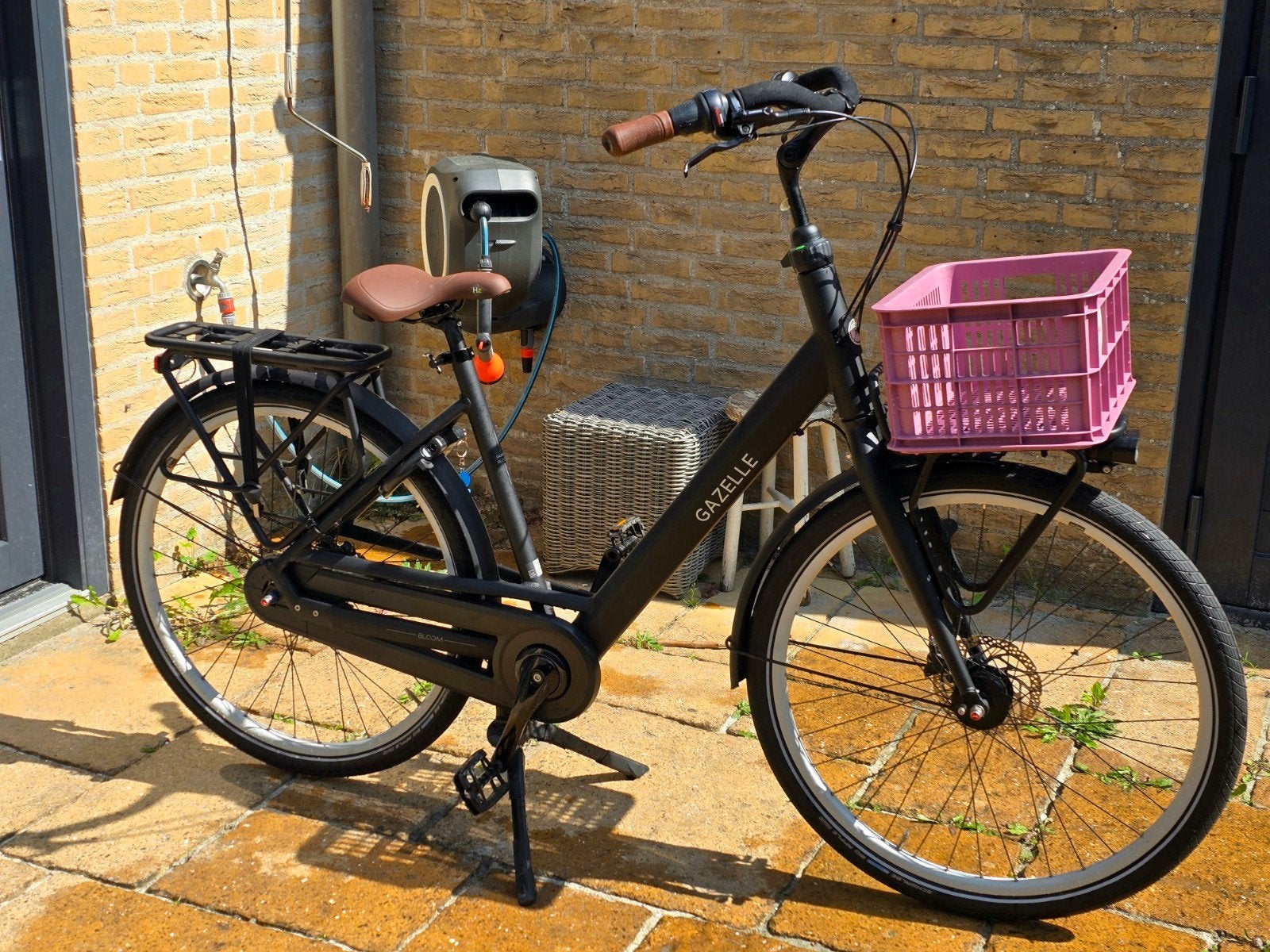 Gazelle Bloom C7 2025 moederfiets – framemaat 53 + kral, Fietsen en Brommers, Fietsen | Dames | Moederfietsen, Ophalen, Gebruikt