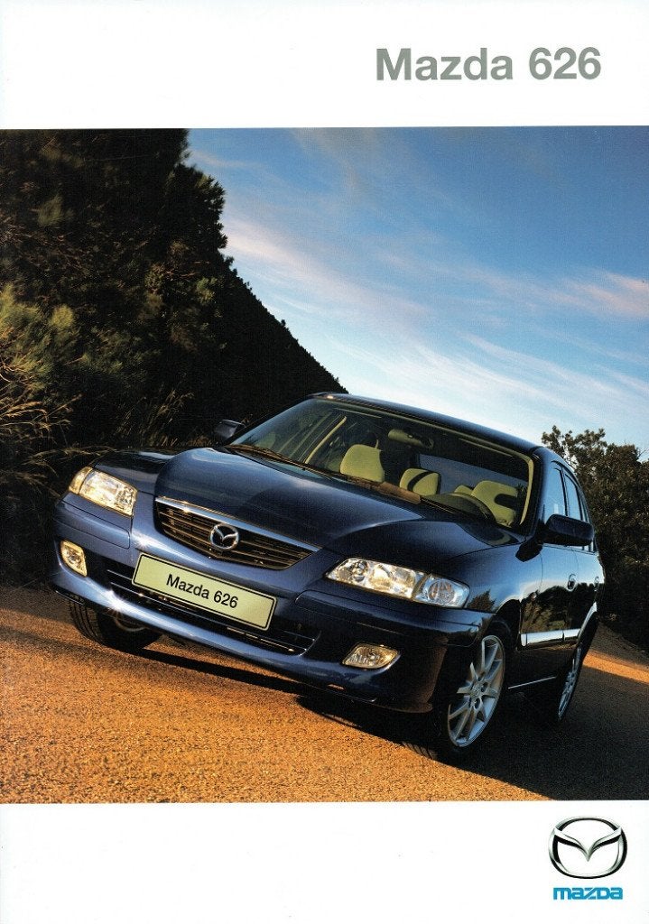Folder Mazda 626 (2000), Verzenden, Gelezen, Mazda