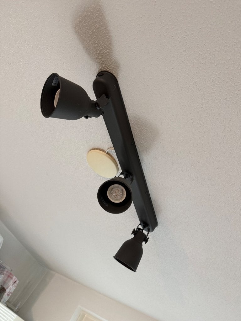 IKEA Hektar lamp, Huis en Inrichting, Lampen | Hanglampen, Ophalen, Gebruikt, Metaal, GU10
