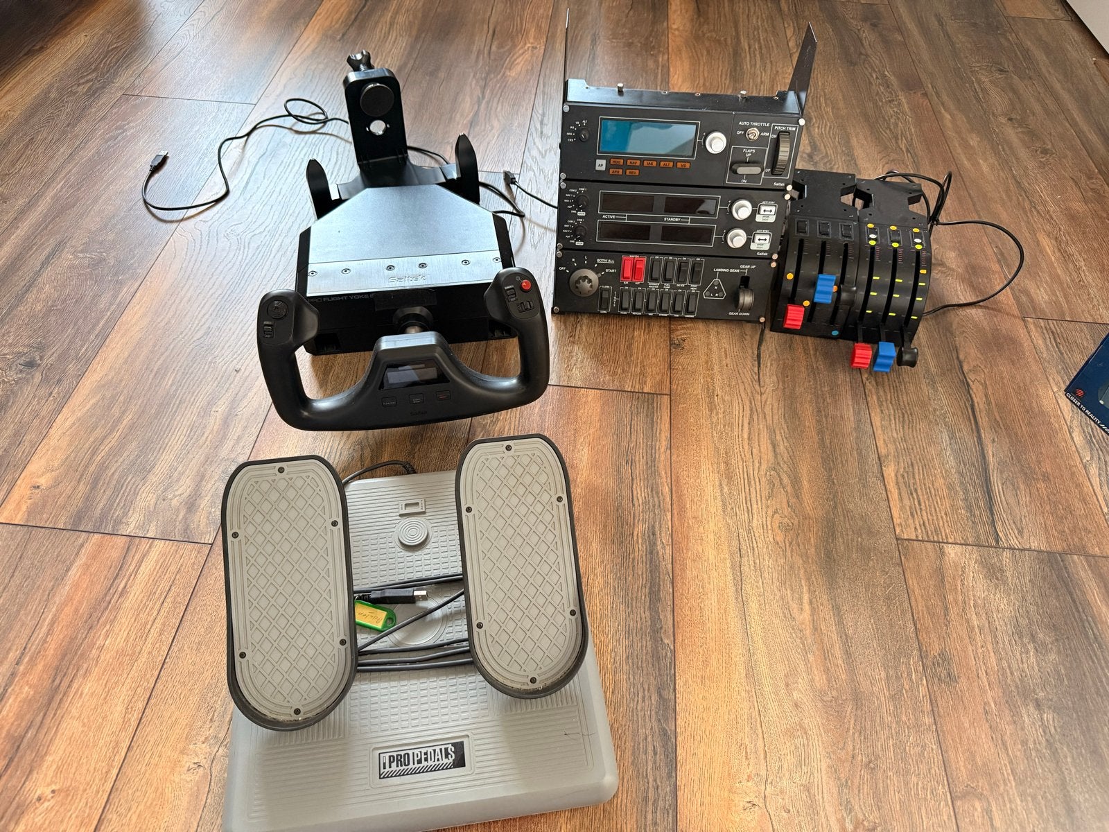 Flight Sim Gear voor Microsoft Flight Simulator en X-Plane, Spelcomputers en Games, Spelcomputers | Overige, Gebruikt, Overige merken