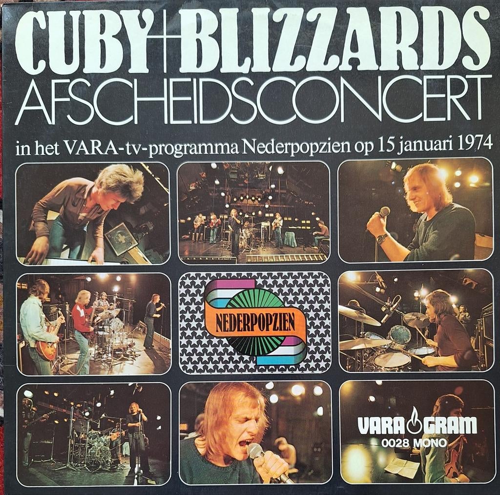 Cuby + Blizzards - Afscheidsconcert (VARA LP, 1974), Cd's en Dvd's, Vinyl | Rock, Zo goed als nieuw, Overige genres, 12 inch, Ophalen of Verzenden