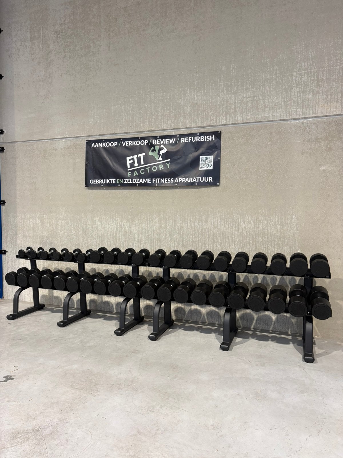 Splinternieuwe rubber dumbells, Ophalen of Verzenden, Zo goed als nieuw, Dumbbell