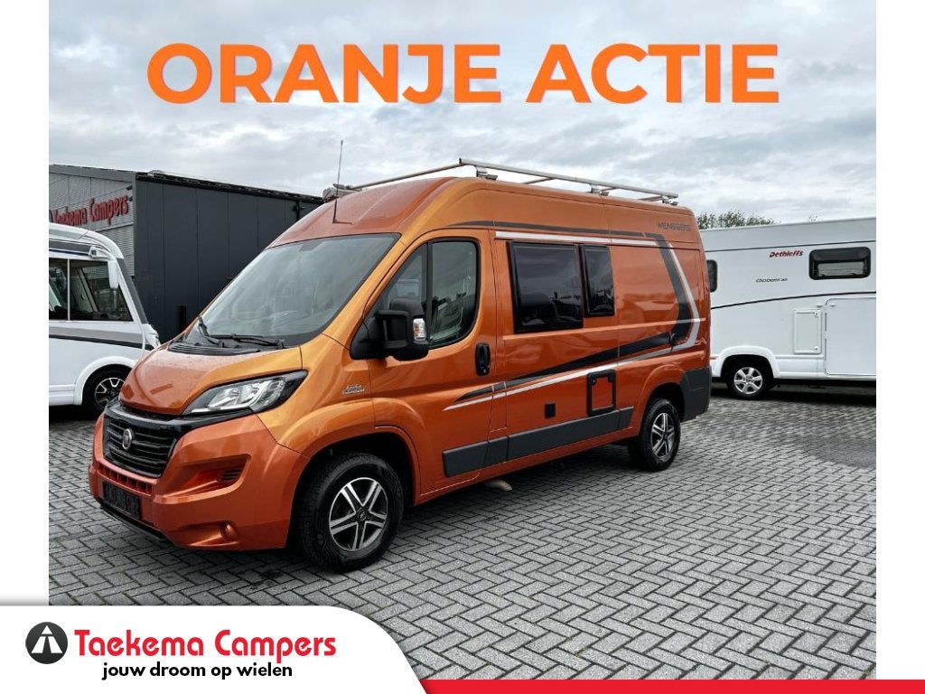 Weinsberg CaraBus 540 Dwarsbed/Euro-5/2015/5.40m/Compact, Caravans en Kamperen, Fiat, Tot en met 2, Bedrijf, 5 tot 6 meter