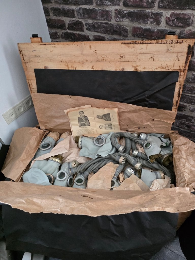 gasmasker, Verzamelen, Ophalen, Landmacht, Nederland, Overige typen