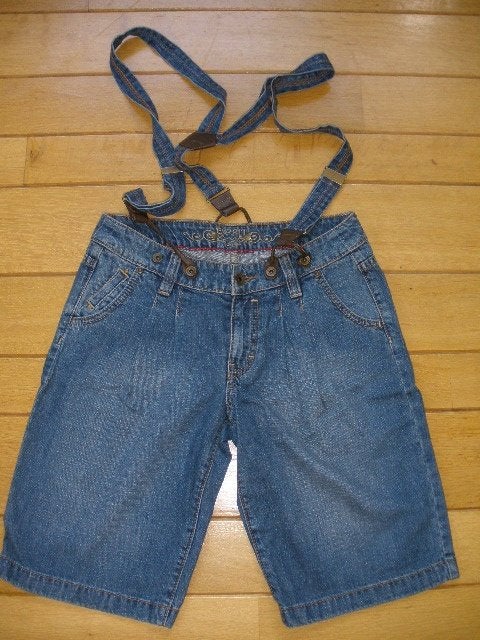 ESPRIT spijkerbroek met galgen bretels maat 36 - nieuw -, Blauw, Nieuw, Ophalen of Verzenden, W28 - W29 (confectie 36)