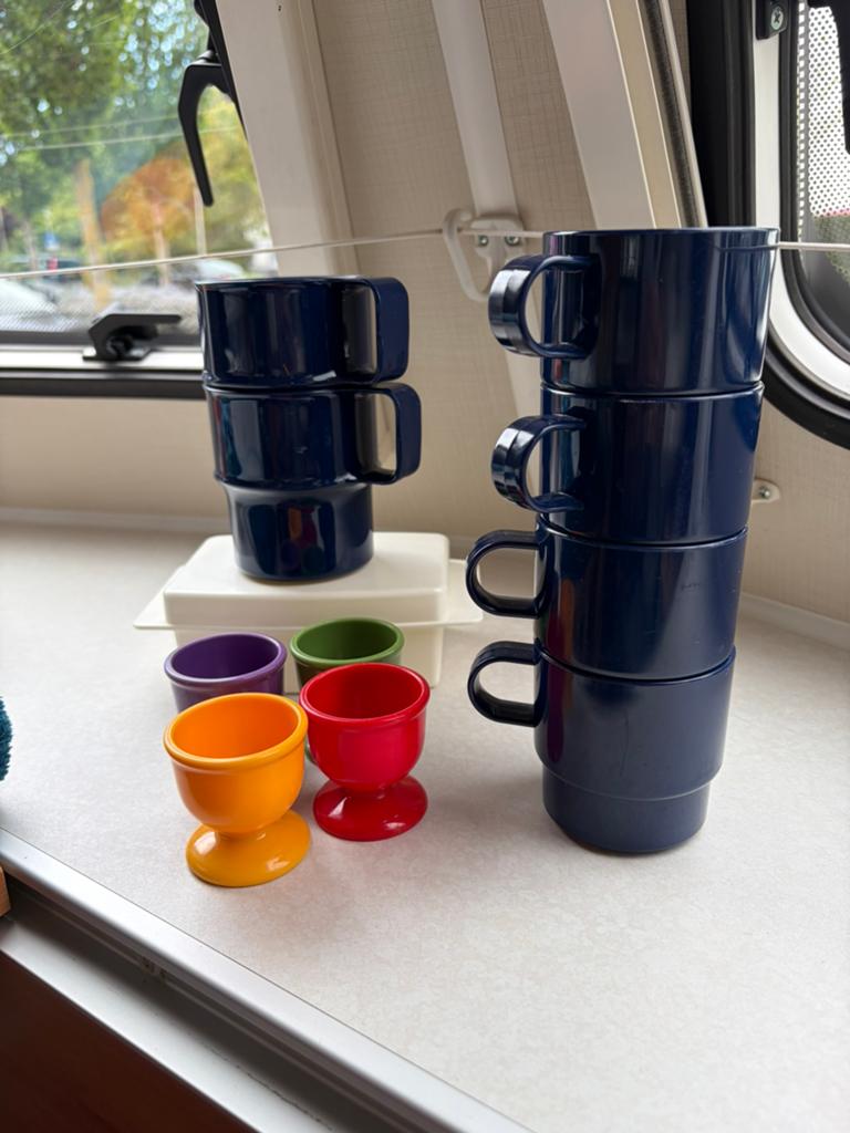 Mepal camping koffie bekers, Ophalen of Verzenden, Gebruikt