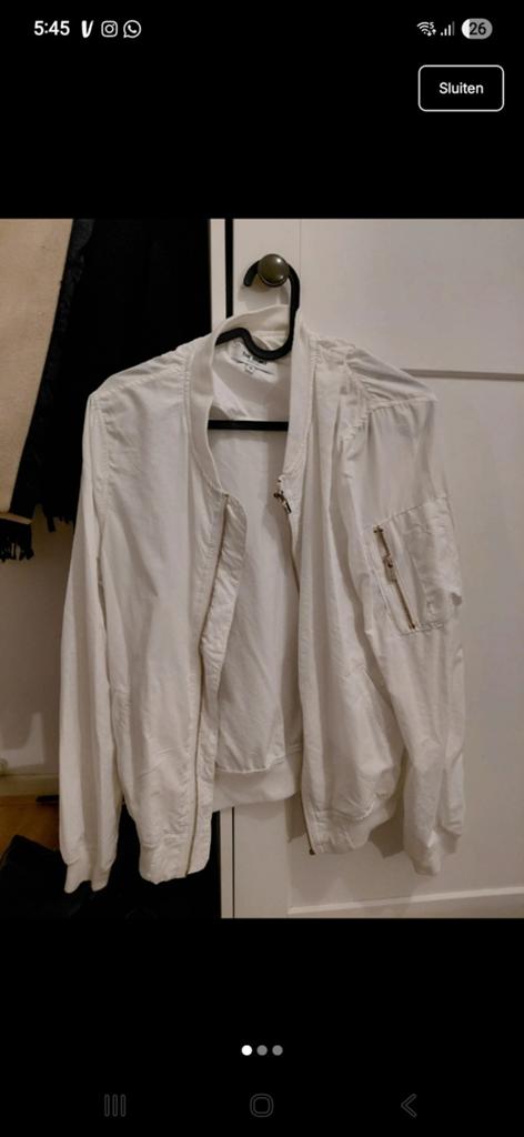 Wit jasje x The Sting, Kleding | Dames, Maat 38/40 (M), The Sting, Wit, Ophalen of Verzenden