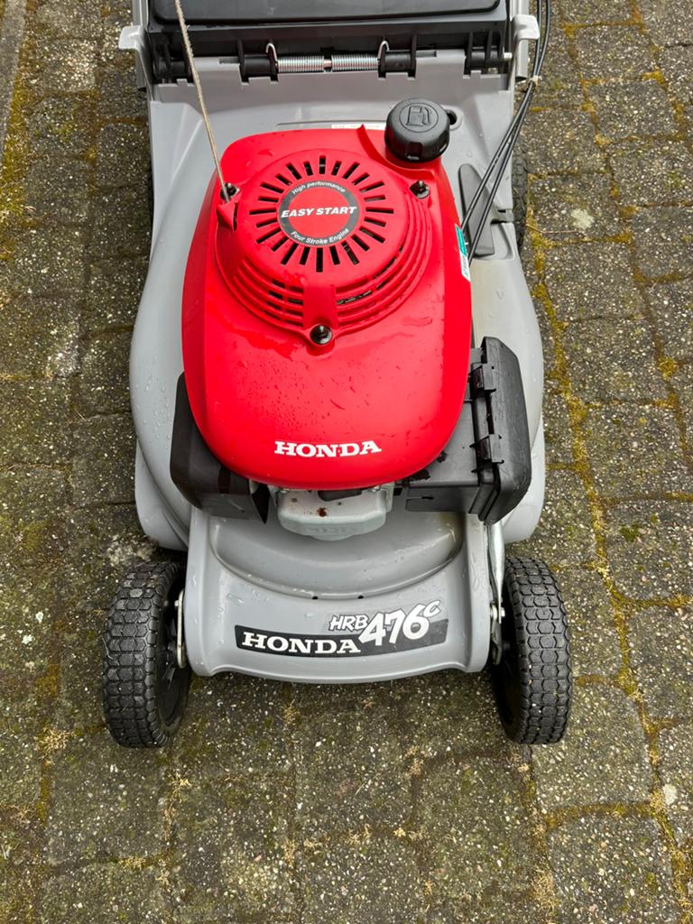 Honda 476 nieuwstaat  150 euro., Cirkelmaaier, Honda, Opvangzak, Ophalen of Verzenden