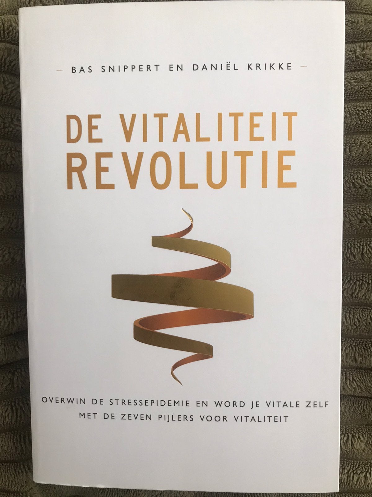 Daniel Krikke - De vitaliteitrevolutie, Ophalen of Verzenden, Zo goed als nieuw, Daniel Krikke; Bas Snippert