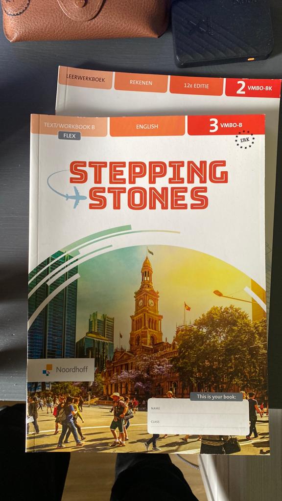 Stepping Stones 7e ed vmbo-b 3 FLEX text/workbook A+B, Boeken, Ophalen of Verzenden, Zo goed als nieuw
