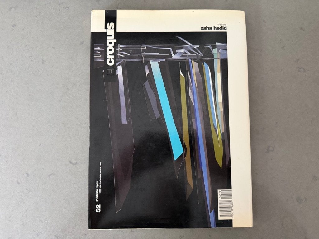 Zaha Hadid 1983–1991 El Croquis 52 – 2e editie reprint 1995, Ophalen of Verzenden, Zo goed als nieuw, Architectuur algemeen
