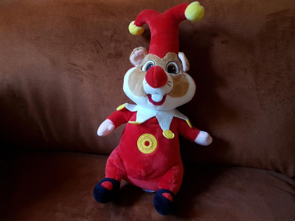 Efteling - Knuffel Jokie Hamster, Ophalen of Verzenden, Zo goed als nieuw, Beeldje of Poppetje